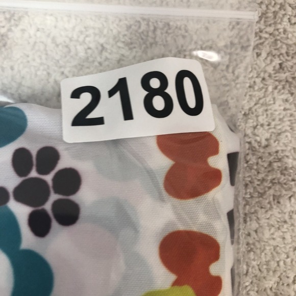 Home Trends Shower Curtain Polyester Fabric Curtain 70" X 72" -1970s Color wheel - Picture 5 of 5